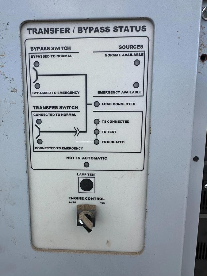 Used KOHLER POWER SYSTEM - 260 Amp Transfer Switch (Model KBP-DMTA-0260B) - Reno, NV