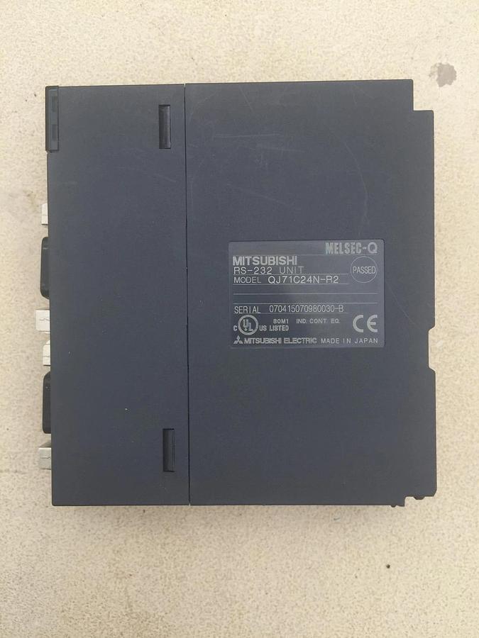 Used Mitsubishi PLC Rack. MELSEC-Q (# Q00JCPU-E )