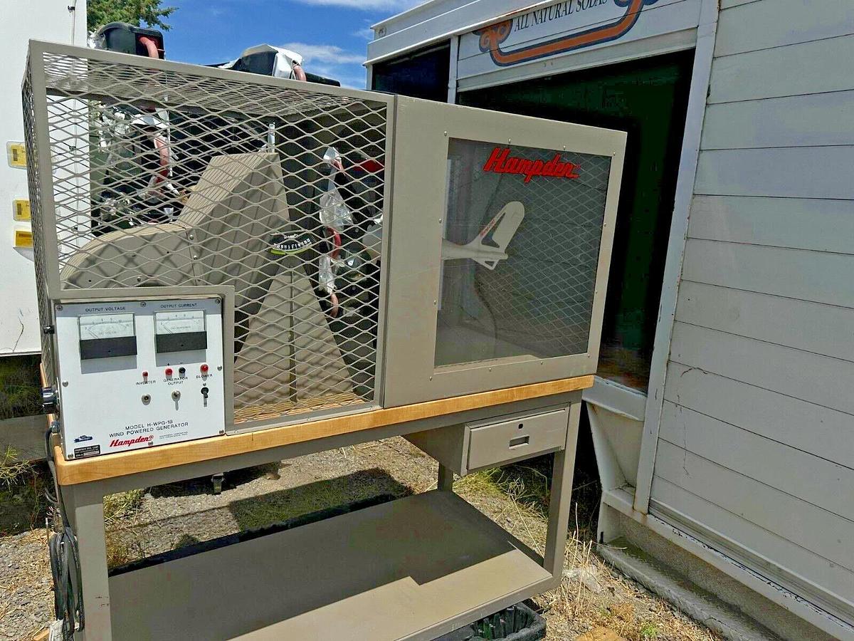 Used HAMPDEN H-WPG-1B Wind power generator --Experimental/Teaching System. Reno,NV
