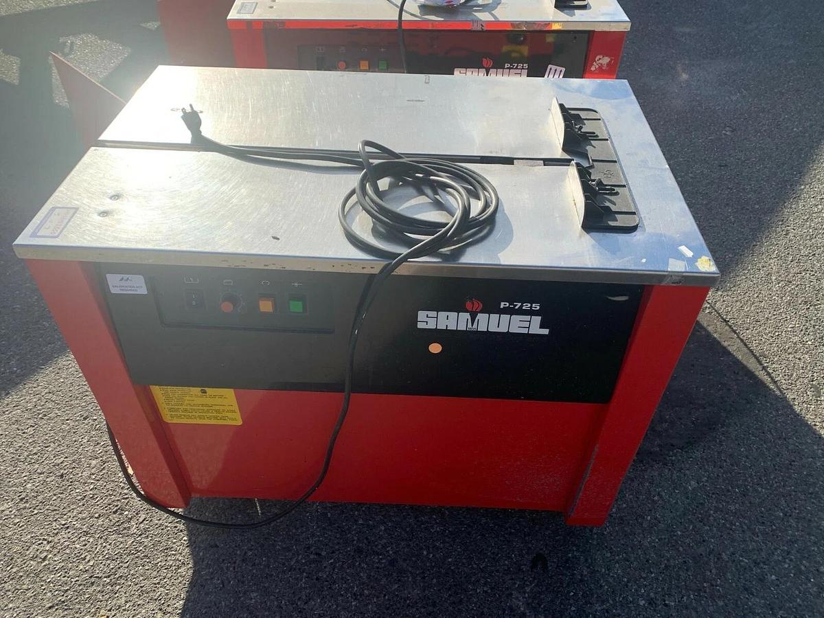 Used Samuel P-725 Semi-Automatic Strapping Machine. Carson City NV /Bay Area.