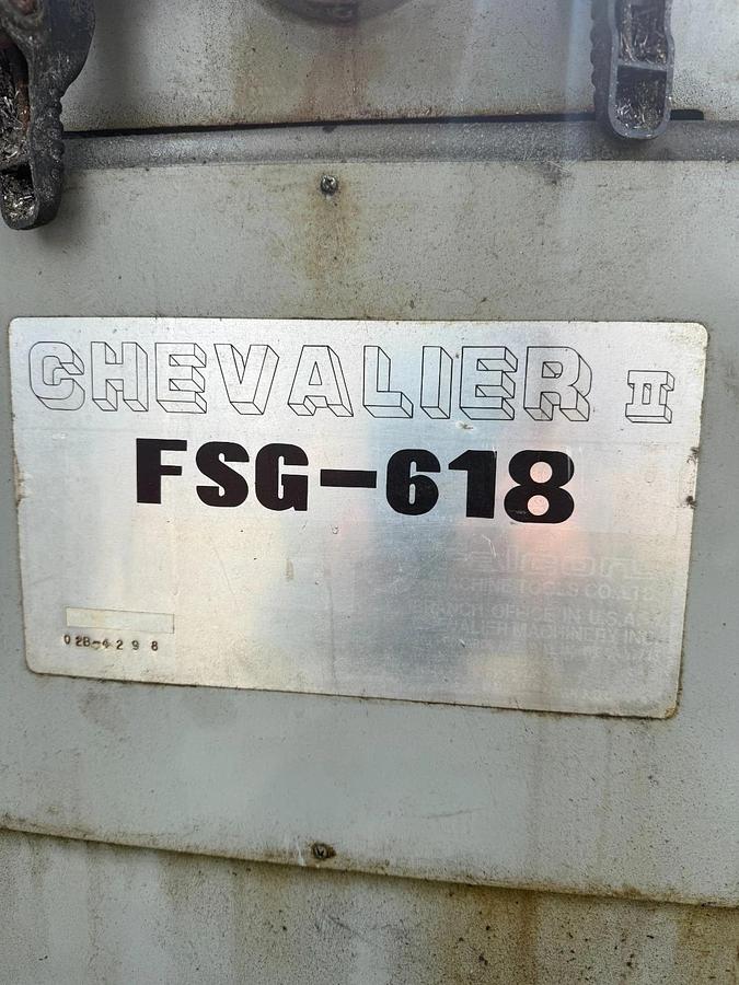 Used CHEVALIER FSG-618M SURFACE GRINDER 6” x 18” 1 hp (Reno, NV)