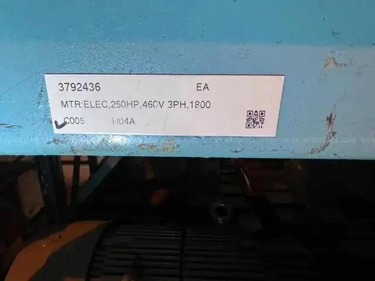 Refurbished Baldor E-Pact 250hp Electric Motor 460v 1800rpm. Carson City, NV
