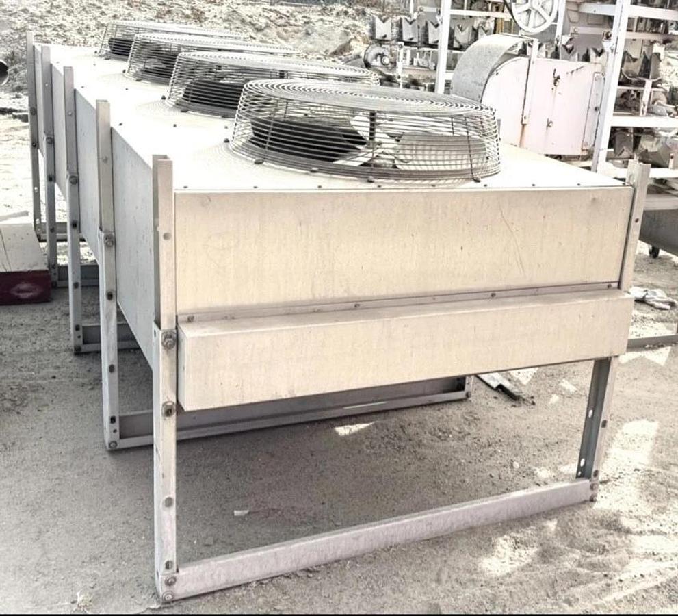 Used Data Aire Cooling Condenser 4 Fan fin cooler