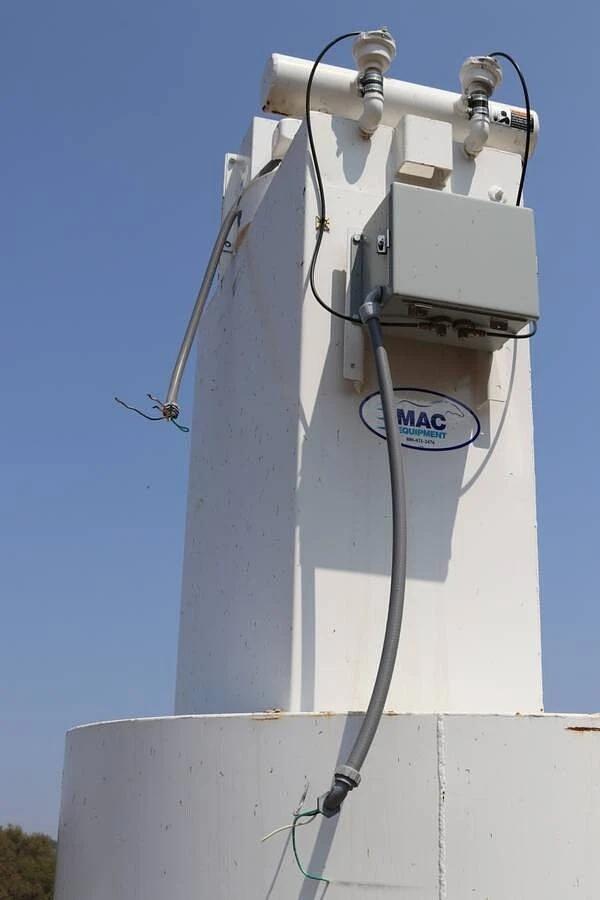 Used Schenck AccuRate Feeder Control with dual motor auger + Mac Silo w/ Centr.Blower