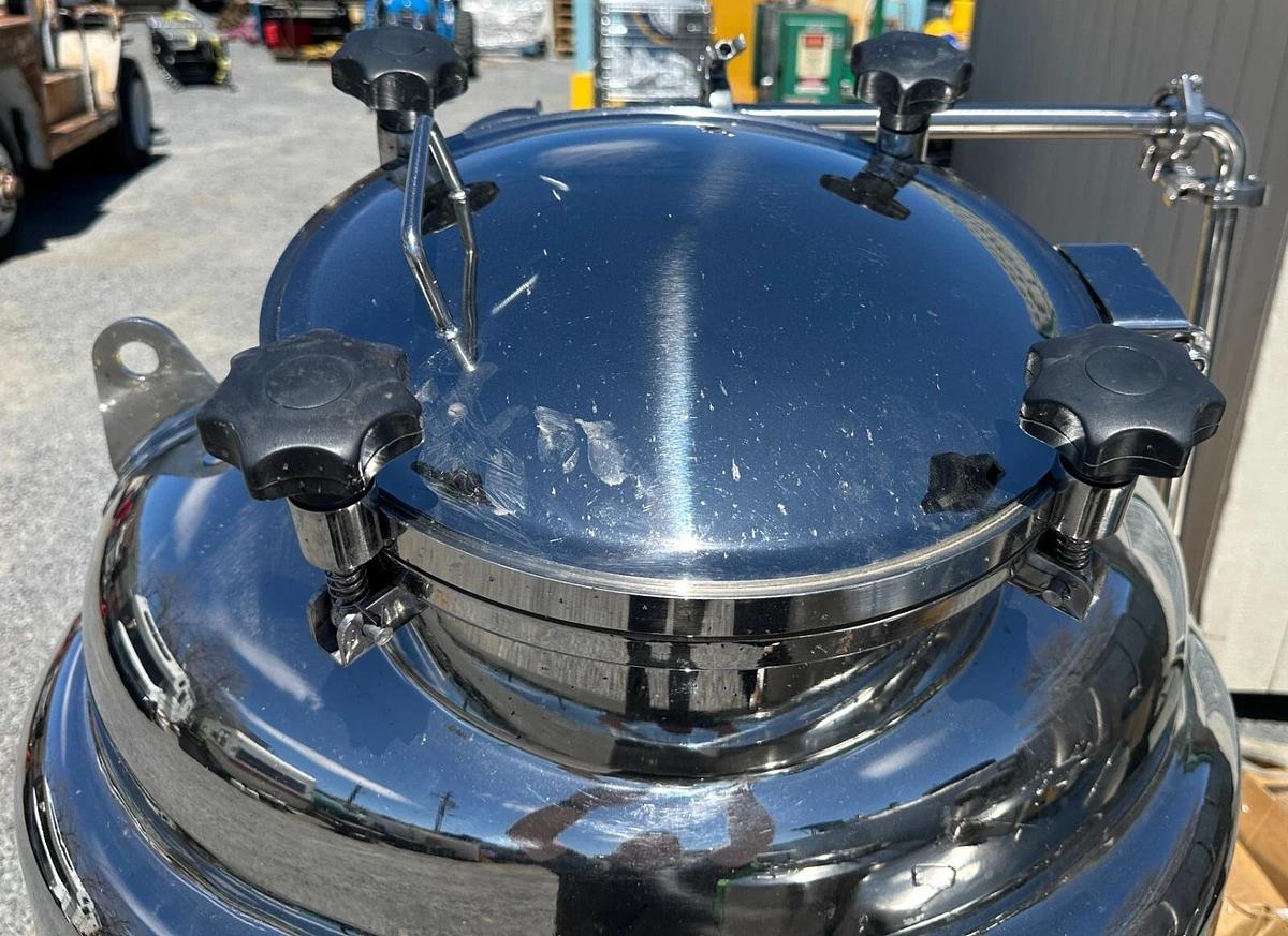 Used 80 Gallon Jacketed Stainless Steel Beer/Wine Fermentation Tank -- Carson City,NV