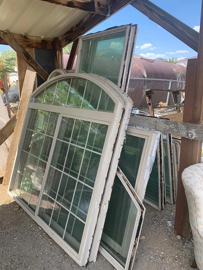 Used 35 Large Andersen Windows/Sliders - Carson City,NV