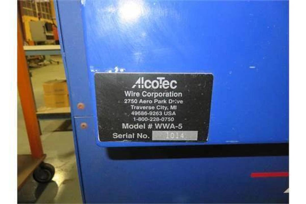 Used Alcotec Automatic Welding Wire Feeder "Dereeler" "pay-off-pack"