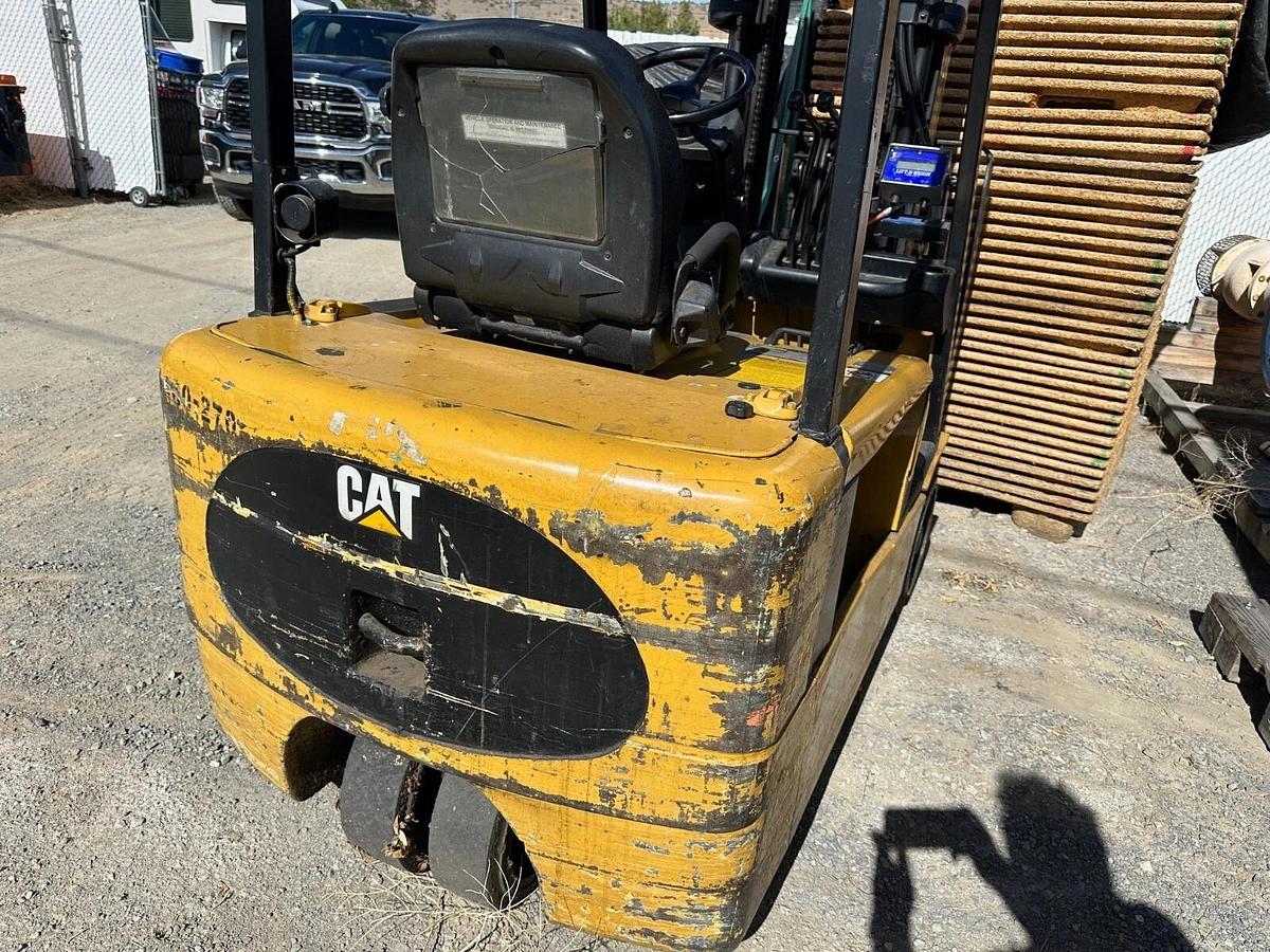 Used Caterpillar EP20KT Electric Forklift w/ Scale + Charger. Reno,NV