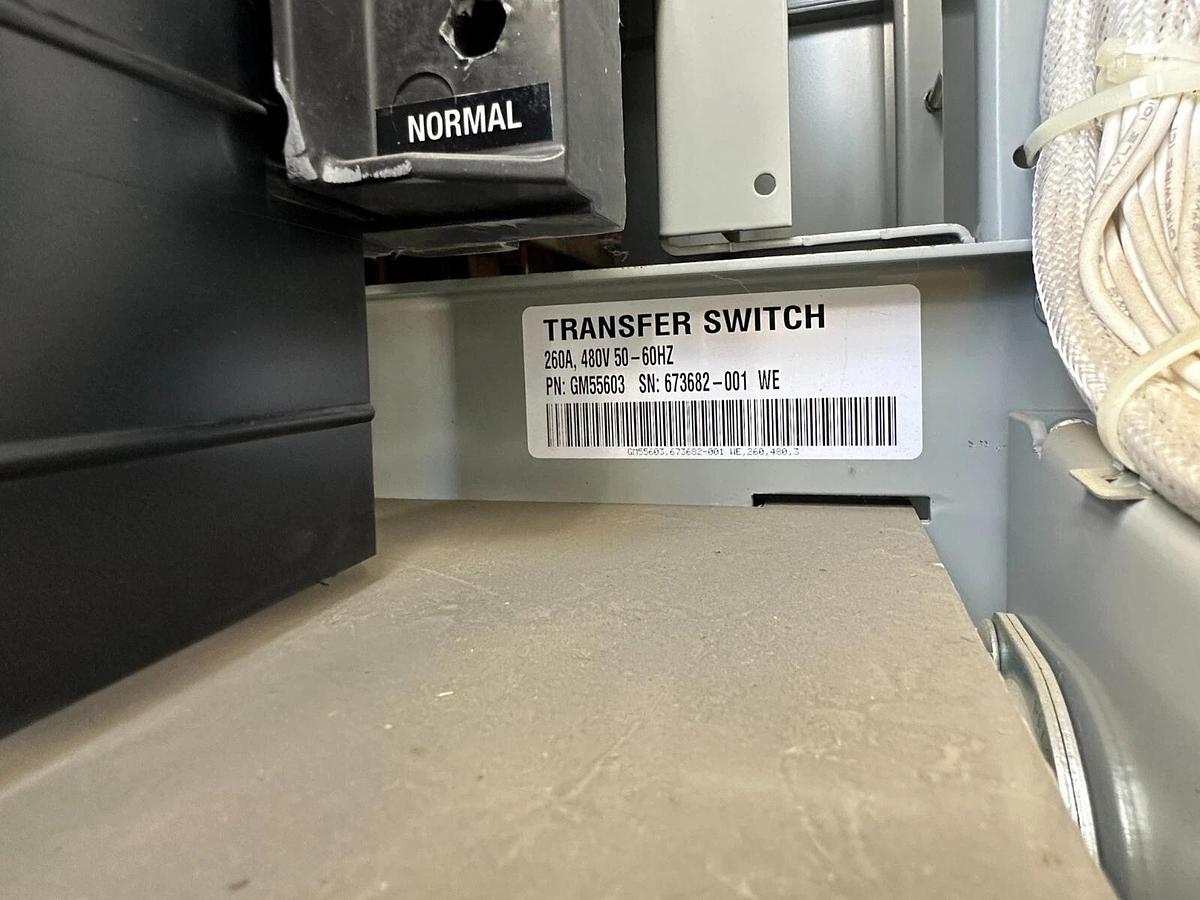 Used KOHLER POWER SYSTEM - 260 Amp Transfer Switch (Model KBP-DMTA-0260B) - Reno, NV