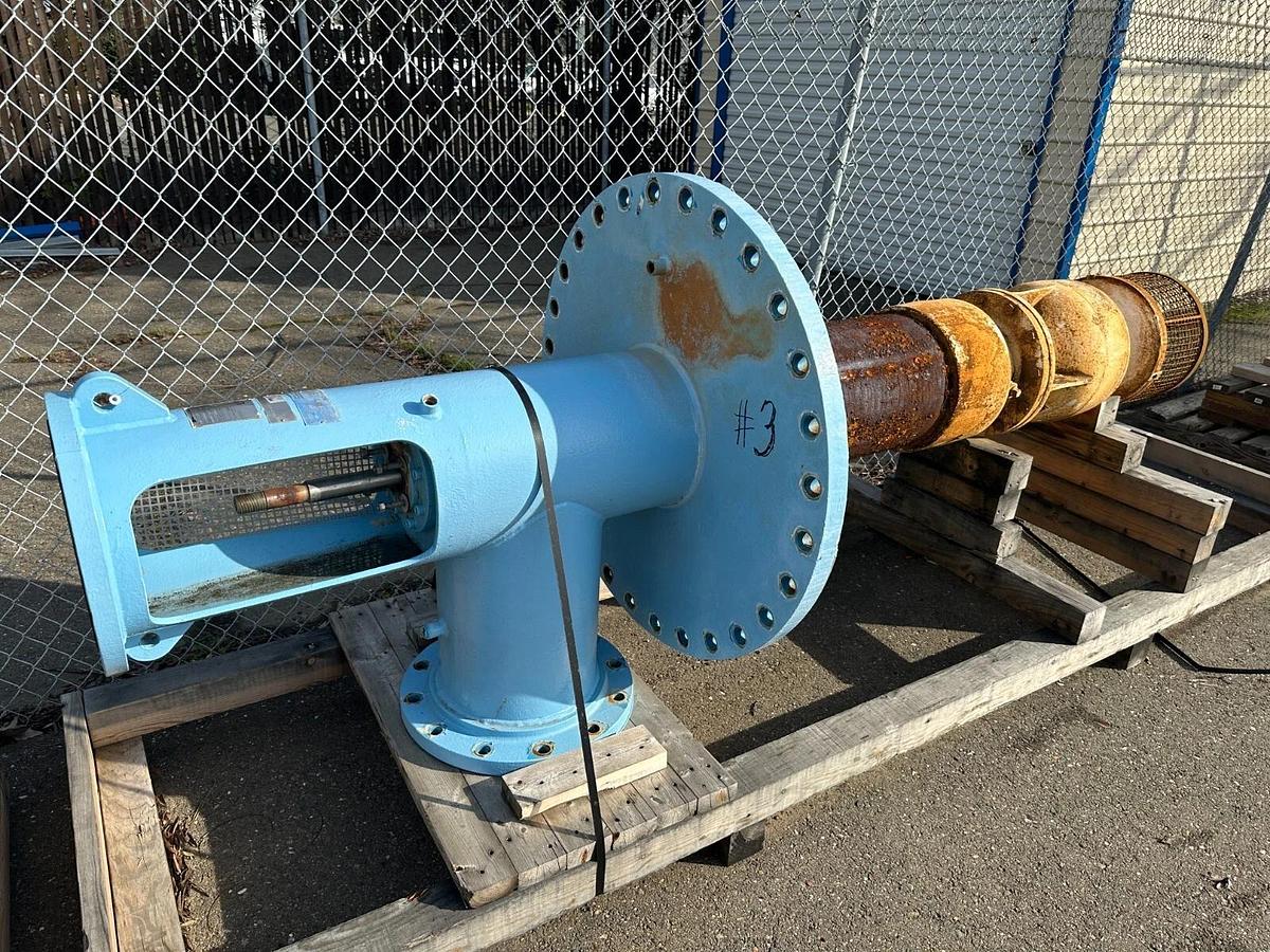 Used 100 hp Weir FloWay Vertical Turbine Pump 440v -Carson City, NV 89706