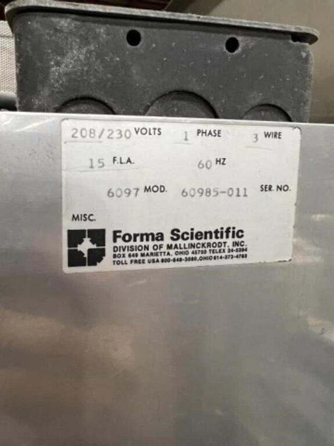 Used Forma Scientific Quick Dry Glassware Dryer #6097. 220v 1ph. SF Bay Area
