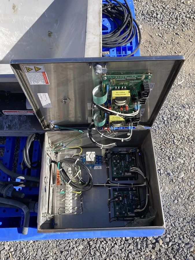 Used Schenck AccuRate Feeder Control with dual motor auger + Mac Silo w/ Centr.Blower