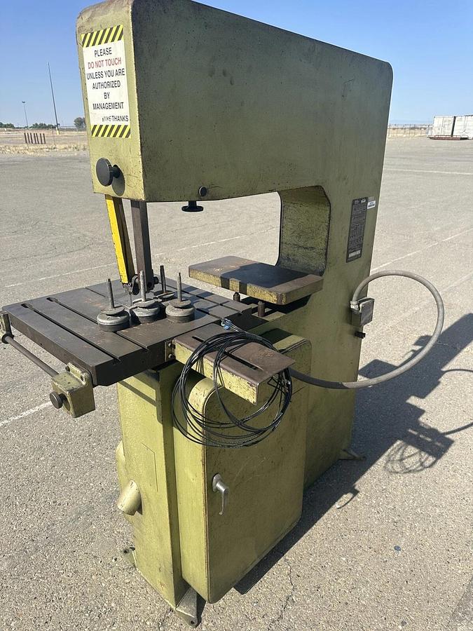 Used Kalamazoo Startrite 30RF vertical band saw -- Fresno, CA