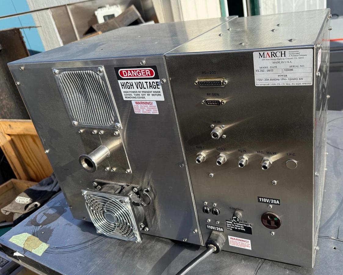 Used March PX-250 Plasma Etch Plasma Asher Plasma in NV USA