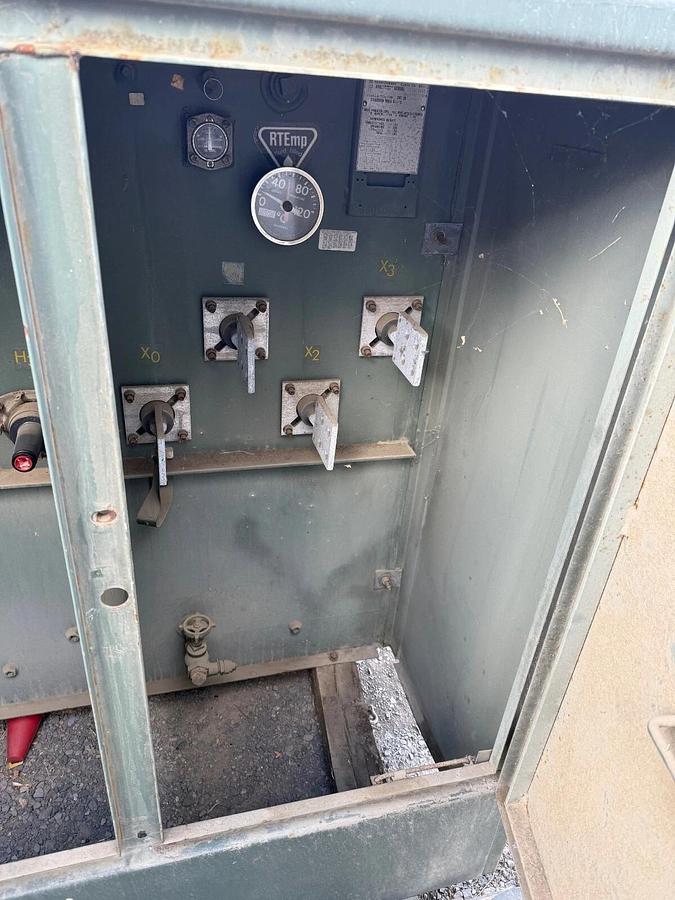 Used RTA 45kva 2400delta - 208Y/120v Padmount Transformer