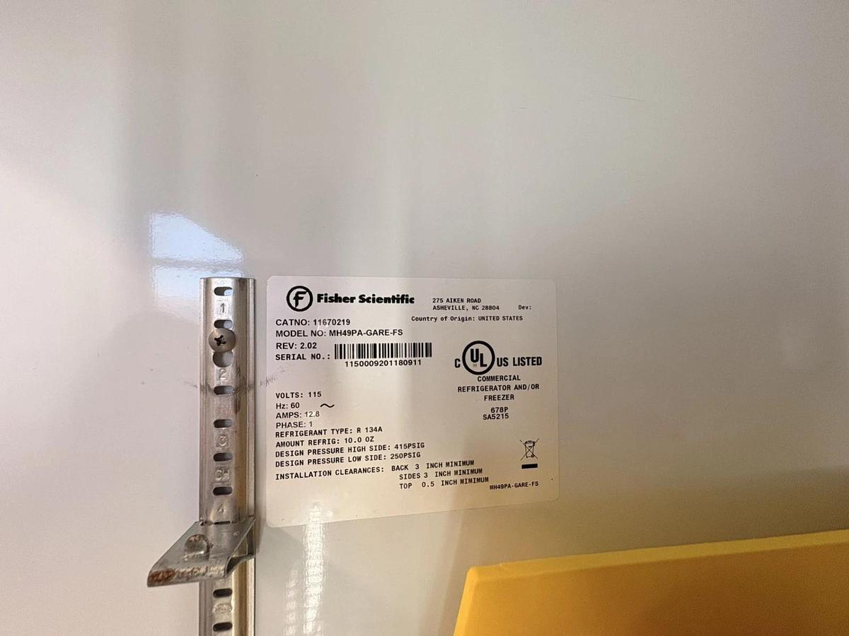 Used Fisher Scientific Glass Door Lab/Deli Fridge (MH49PA-GARE-FS) Carson City, NV
