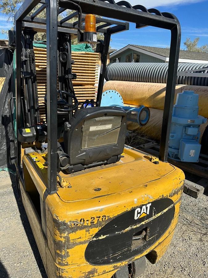 Used Caterpillar EP20KT Electric Forklift w/ Scale + Charger. Reno,NV