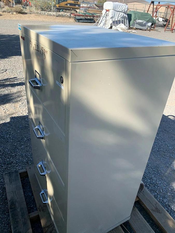Used FireKing 2Hr Rated - Ammo Gun Security Media Jewelry Safe Drawer File Cabinet