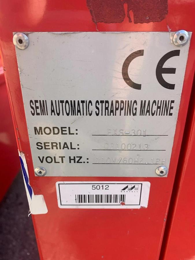 Used Samuel P-725 Semi-Automatic Strapping Machine. Carson City NV /Bay Area.