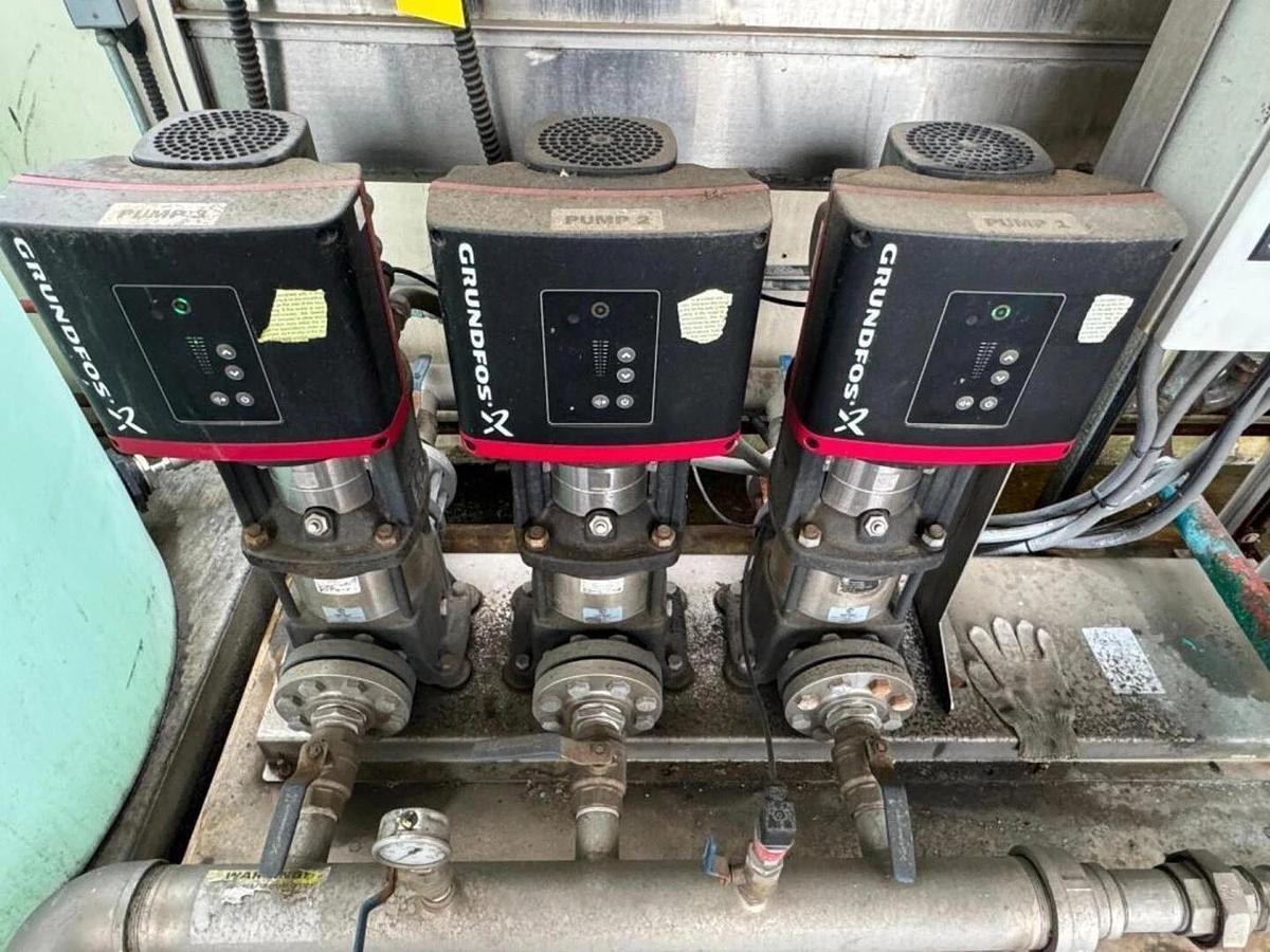 Used Grundfos CRE10-04 A-GJ-A-E-HQQE Multi-Stage 3-hp Pump - Faulkton SD