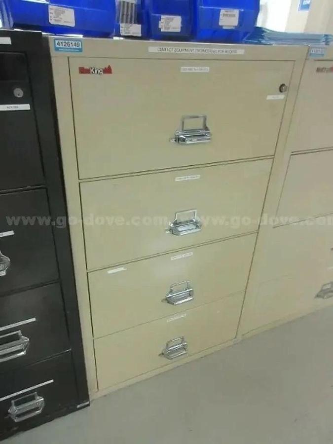 Used FireKing 2Hr Rated - Ammo Gun Security Media Jewelry Safe Drawer File Cabinet
