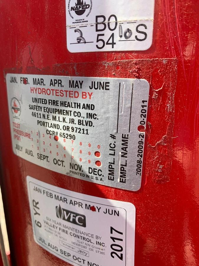 Used Amerex 488 Wheeled Commercial Fire Extinguisher - Type ABC - Reno, NV