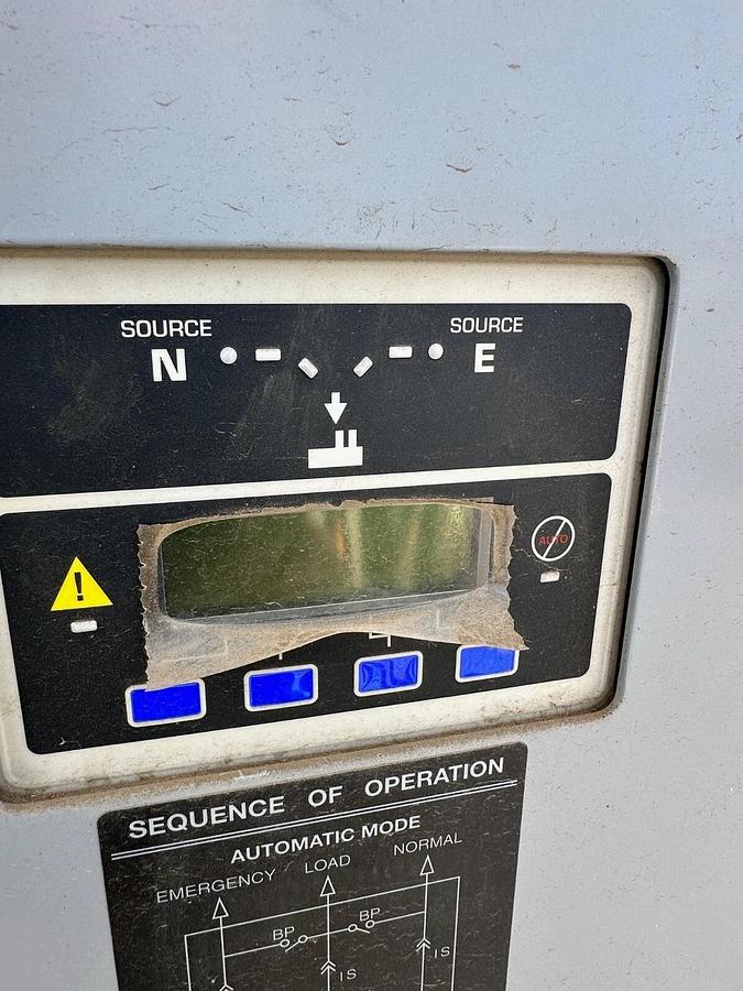 Used KOHLER POWER SYSTEM - 150 Amp Transfer Switch (Model KBP-DMTA-0150B) - Reno,NV