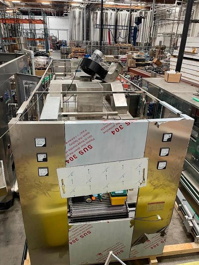Used Fillex Heat Tunnel - Bottle Drier For Glassware/Food service/Brewery