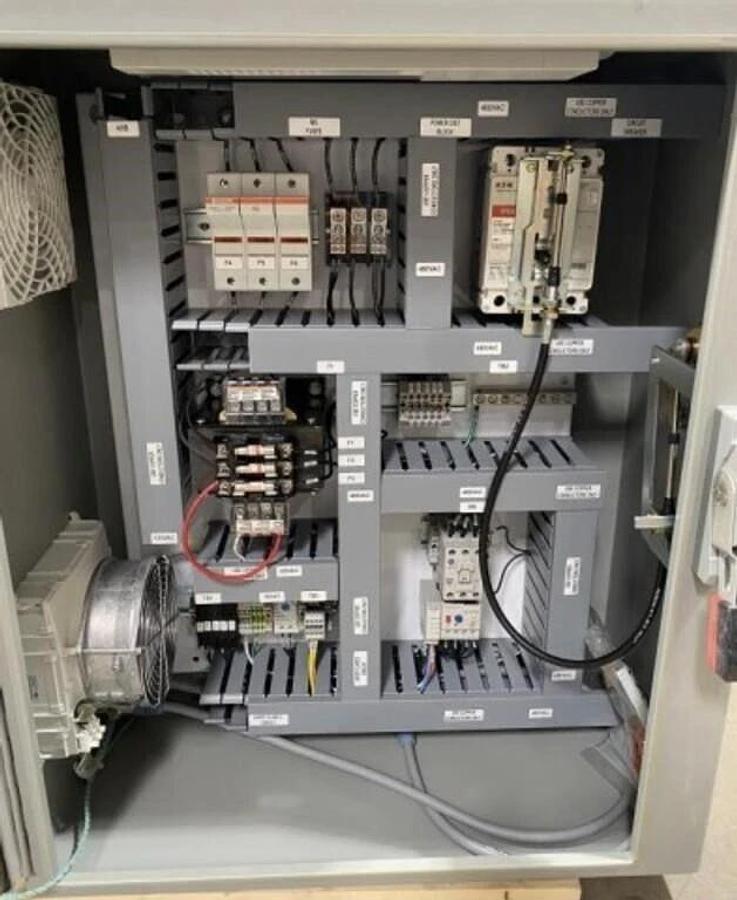 Used (3) Wiegmann 3-phase disconnect enclosures 2016. -- San Diego, CA