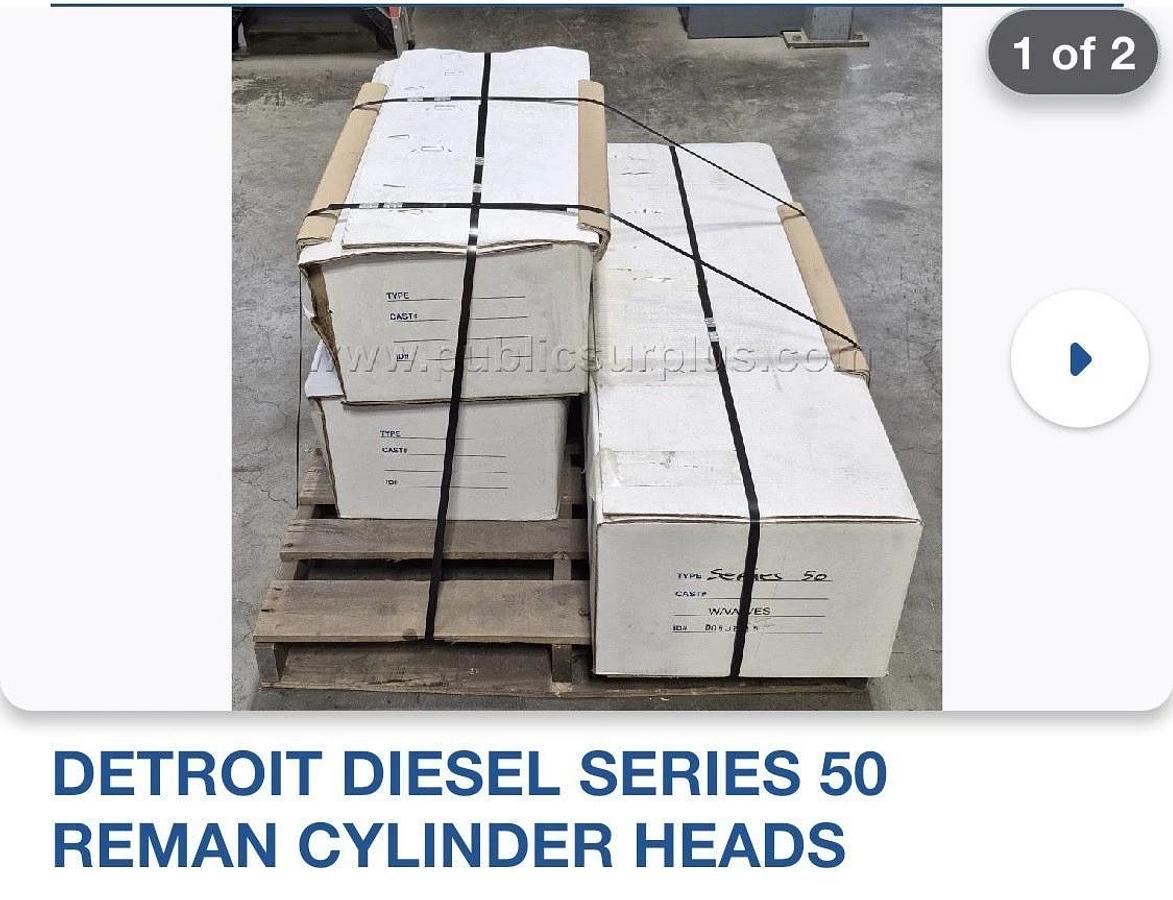 Used detroit 23511352 series 50 cylinder head
