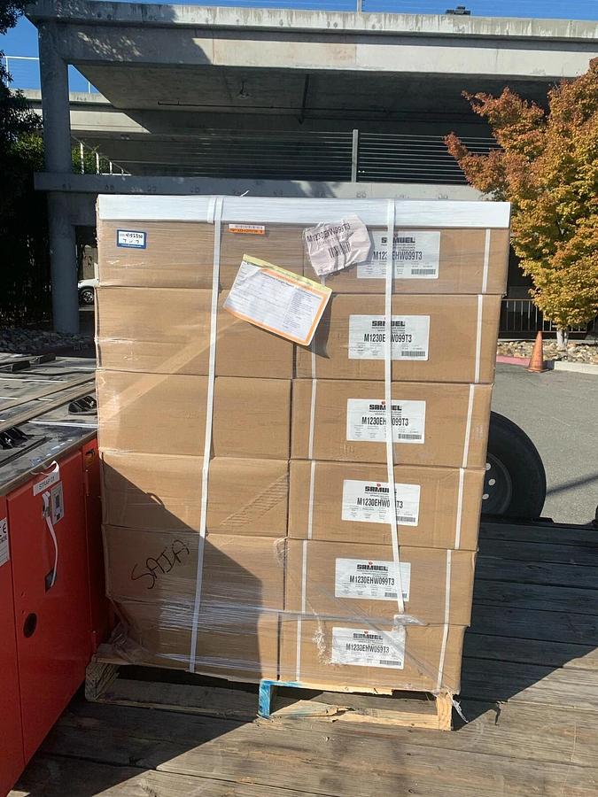 Used Samuel P-725 Semi-Automatic Strapping Machine. Carson City NV /Bay Area.