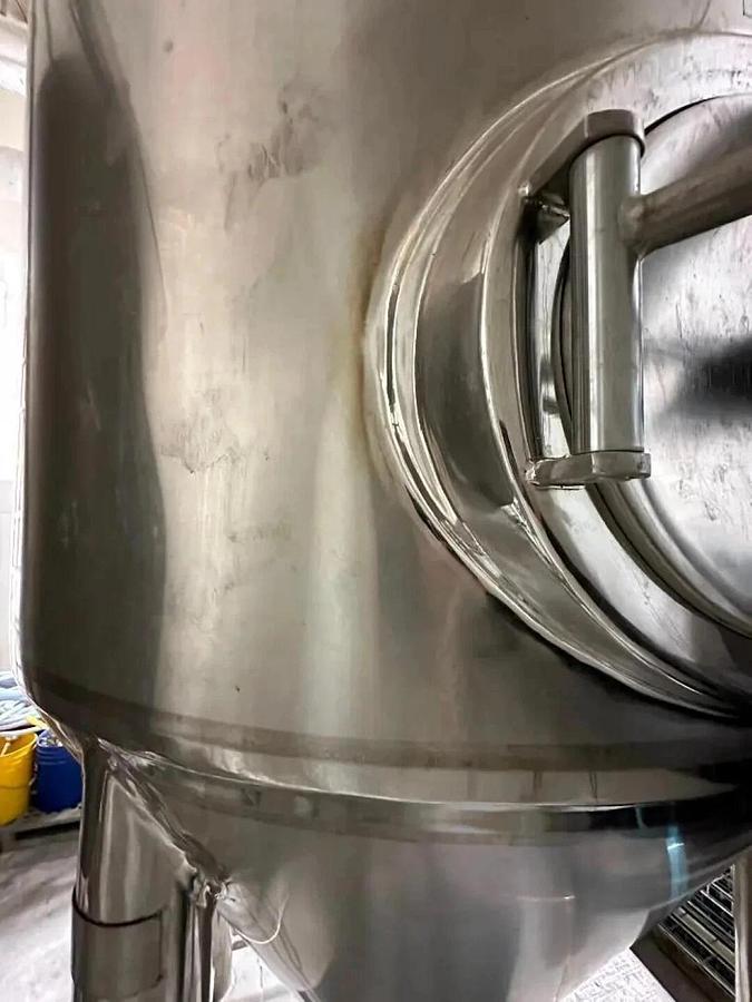 Used 15 BBL Stainless Jacketed Fermentation Tank