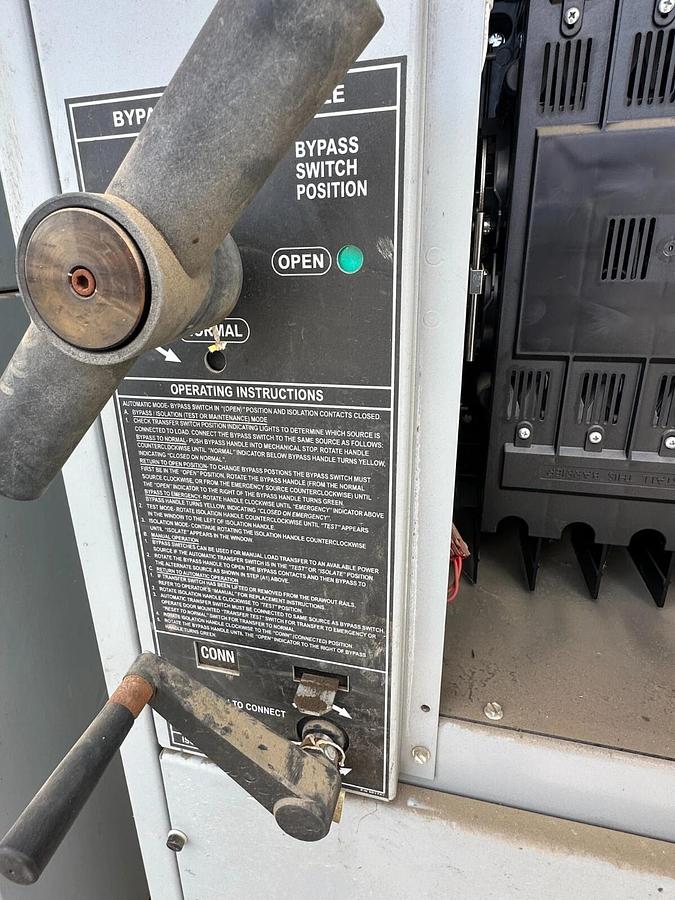 Used KOHLER POWER SYSTEM - 260 Amp Transfer Switch (Model KBP-DMTA-0260B) - Reno, NV