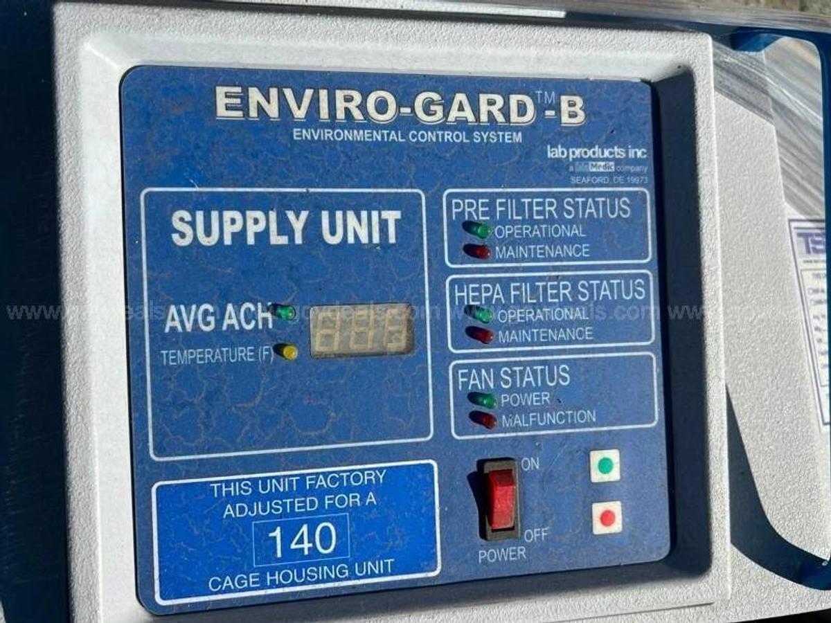 Used (12) LAB PRODUCTS INC. ENVIRO GARD B 59016N ENVIRONMENTAL CONTROL SYSTEM BLOWERS