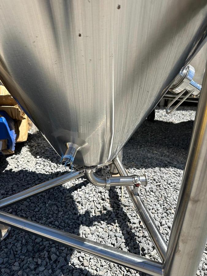 Used 80 Gallon Jacketed Stainless Steel Beer/Wine Fermentation Tank -- Carson City,NV