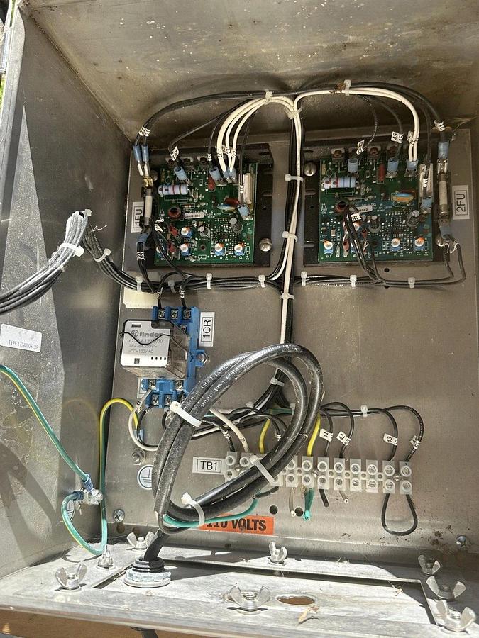 Used Schenck AccuRate Feeder Control with dual motor auger + Mac Silo w/ Centr.Blower