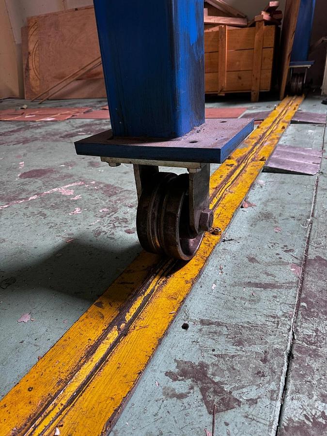 Used 12 ton Bridge Crane on rails - Carson City, NV