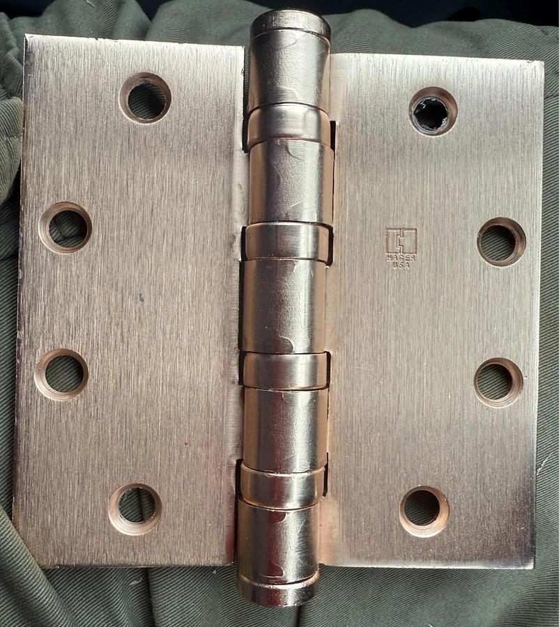 Used (Lot of 96) Hager BB1168 Commercial Grade Ball Bearing Door Hinges - USA Made!