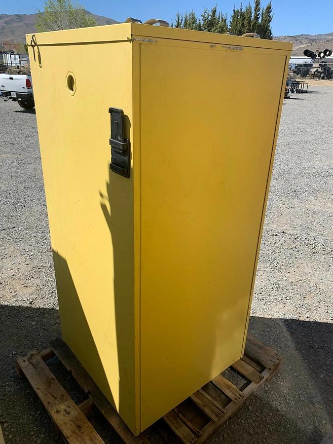 Used Securall W3040 Flammable Materials Storage Cabinet, 60gal cap.