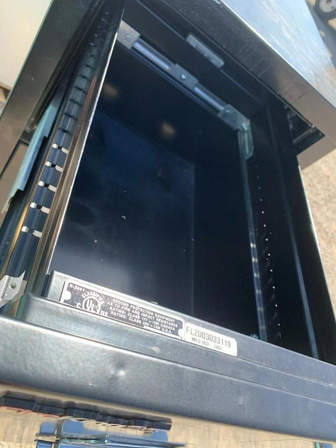 Used (2) FireKing 2Hr Rated - Ammo Gun Security Media Jewel Safe Drawer File Cabinet