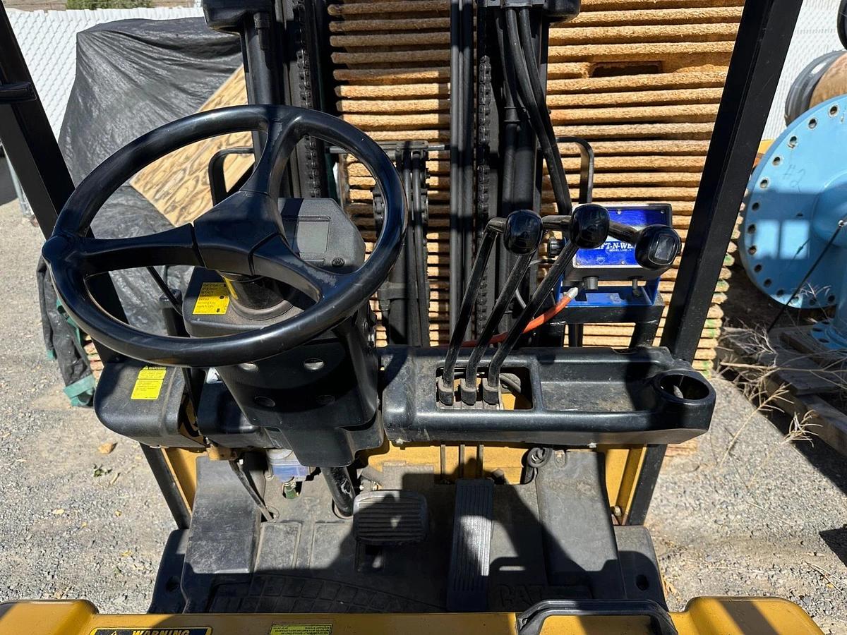 Used Caterpillar EP20KT Electric Forklift w/ Scale + Charger. Reno,NV