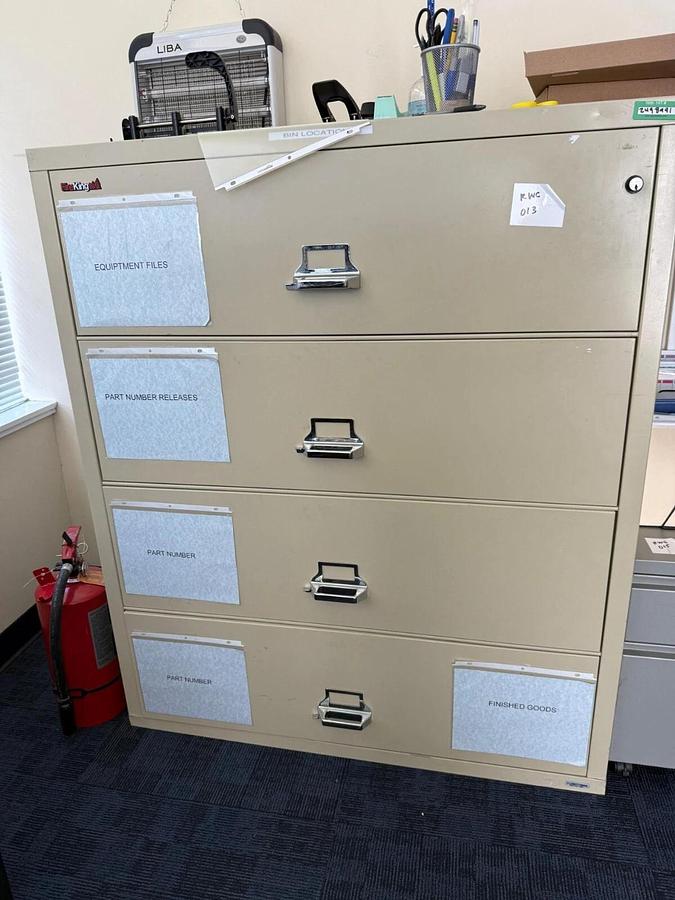 Used FireKing 4 drawer Lateral Fire Safe - Reno Area