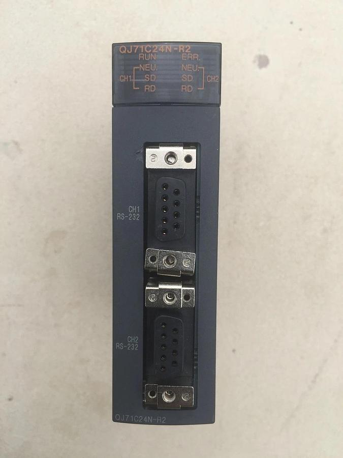 Used Mitsubishi PLC Rack. MELSEC-Q (# Q00JCPU-E )