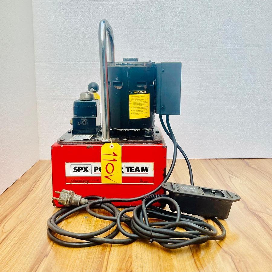 Used (4)Pacific Fluid Systems Hydraulic 10hp power packs w/ Therm Transfer exchangers