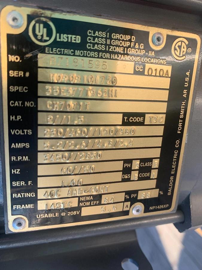 Used Tiger-Vac "CD-IT EX HY-C" HEPA wet/dry OSHA Vacuum for Hazardous Loc. - Reno, NV