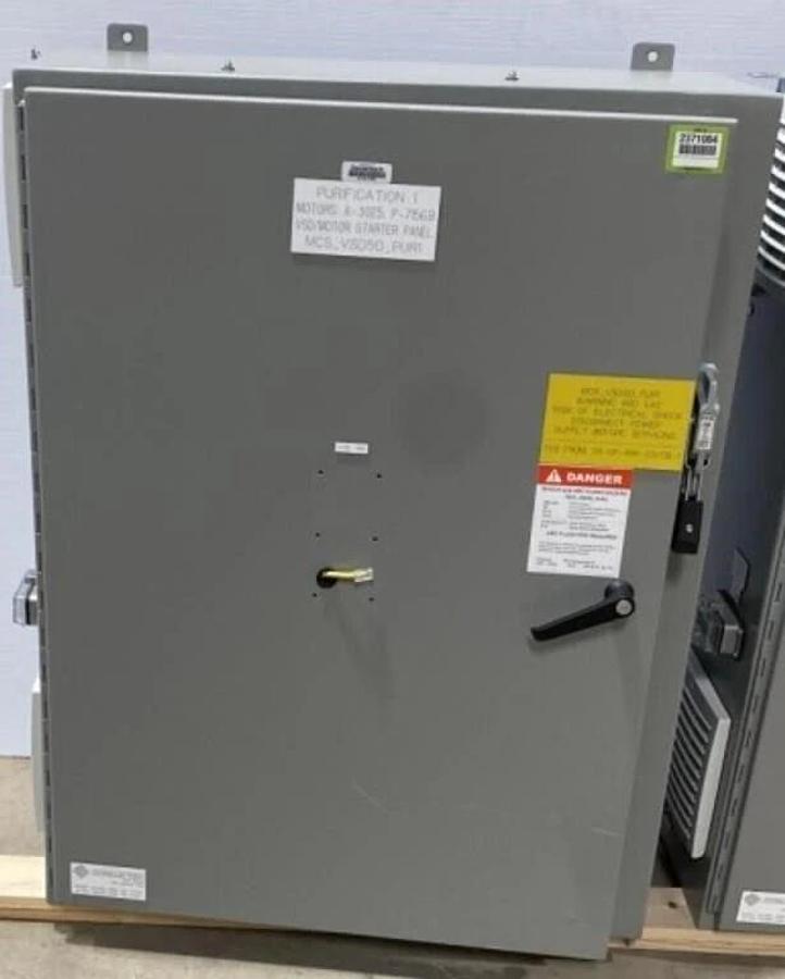 Used (3) Wiegmann 3-phase disconnect enclosures 2016. -- San Diego, CA
