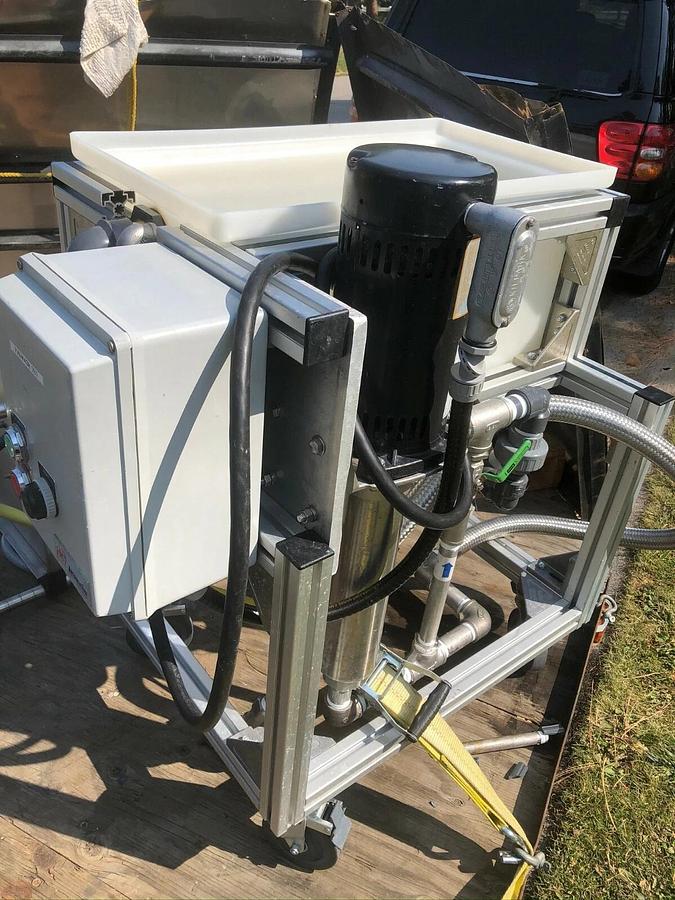 1.5 Hp. 20 GPM. Pentair Berkeley MGPS High-Pressure Booster Pump Cart - 3ϕ