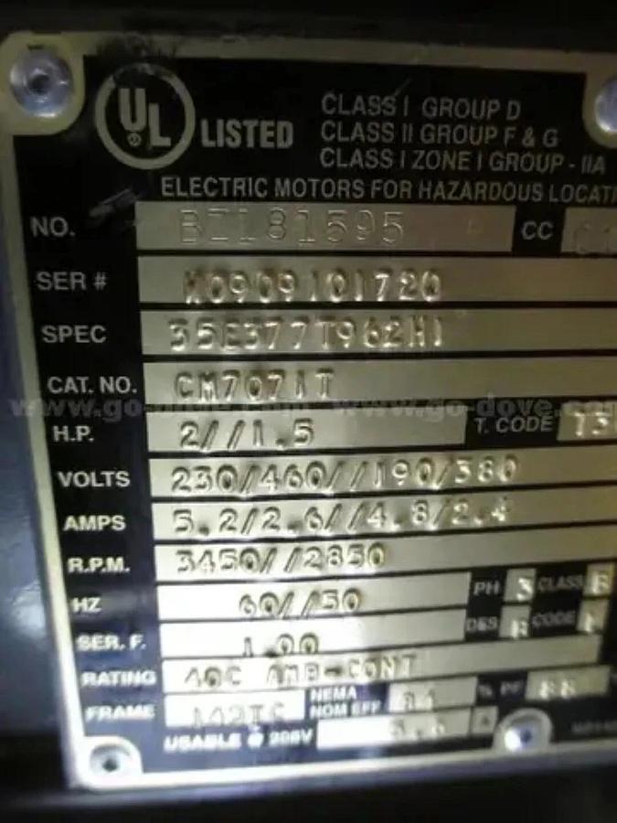 Used Tiger-Vac "CD-IT EX HY-C" HEPA wet/dry OSHA Vacuum for Hazardous Loc. - Reno, NV