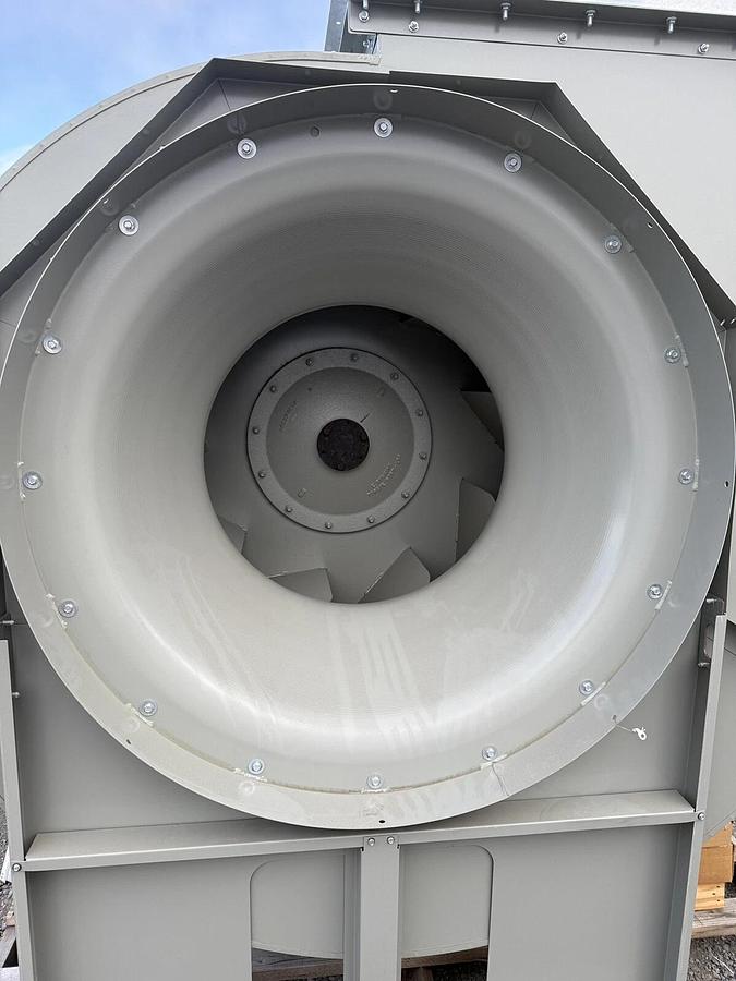 Used Greenheck 30 hp Centrifugal EXHAUST BLOWER/Ceiling Fan-Danfoss VFD-Reno,NV
