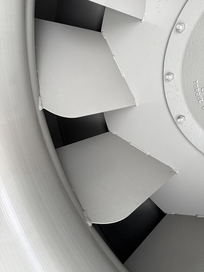 Used Greenheck 30 hp Centrifugal EXHAUST BLOWER/Ceiling Fan-Danfoss VFD-Reno,NV